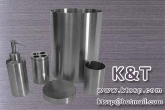 Stainless Steel Bathroom Set